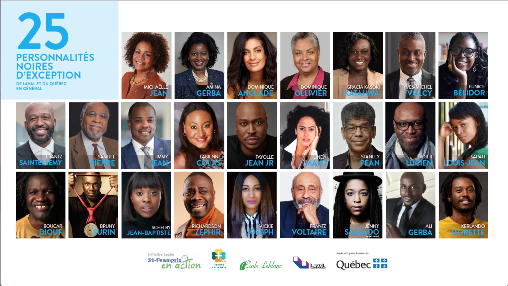 25 personnalités noires